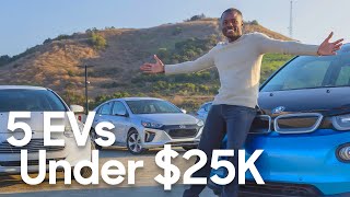 CarMax 5 Used Electric Cars Under $25,000