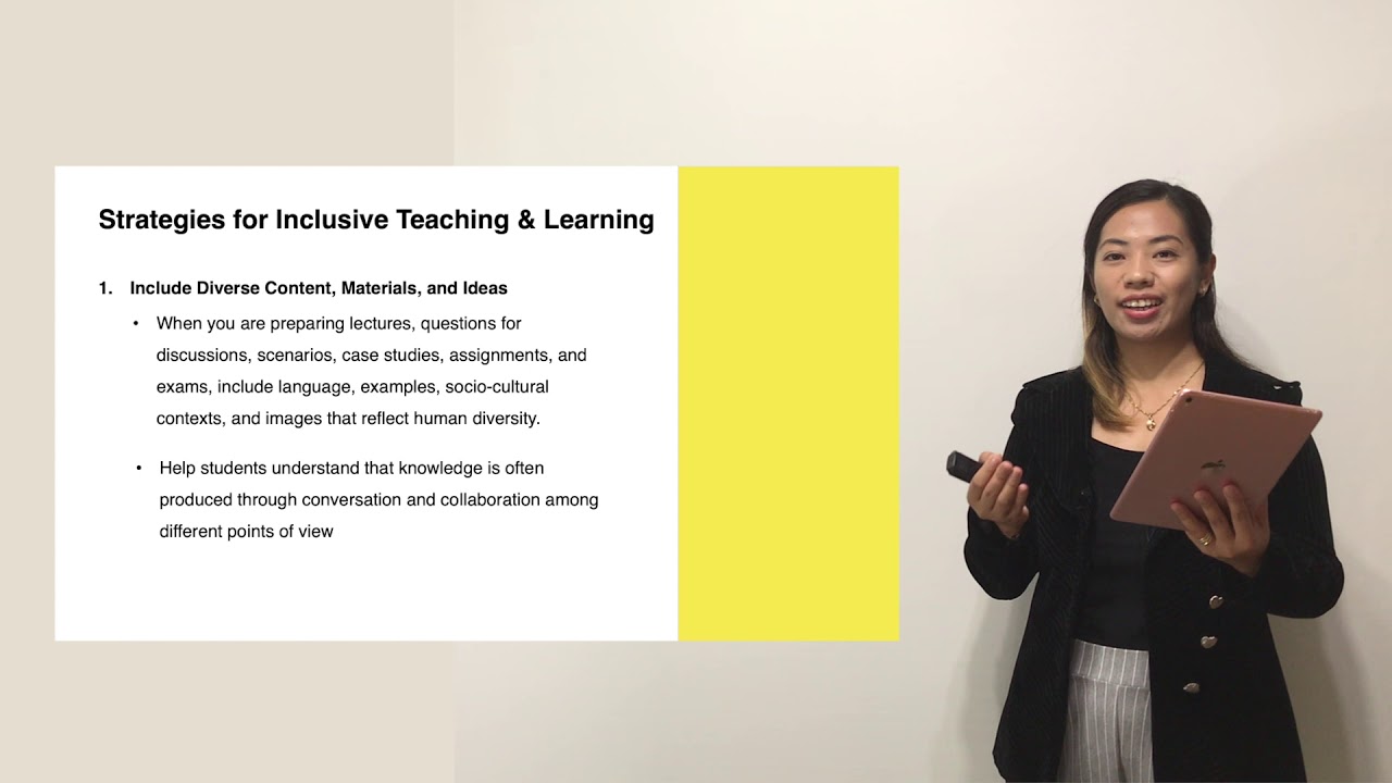 3-2 Inclusive Education: Roles of Teachers, Strategies and Effective Teaching Practices