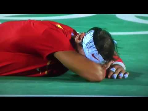 Match Point of Nadal and Lopez in Olympics Final