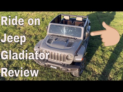Honest Review 12 Volt Jeep Gladiator Battery Powered Ride On Vehicle