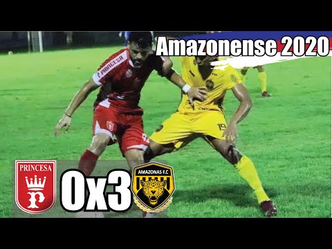 Princesa 0x3 Amazonas - 3ª Rodada / Barezão 2020