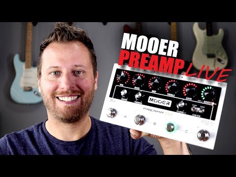 Mooer Preamp LIVE 2018 - White image 3