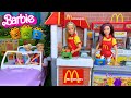 Barbie Ken Doll Family McDonald S Drive Thru Boo Buckets