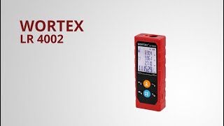 Laser distance meter LR 4002 WORTEX