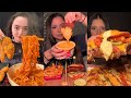 TIKTOK Mukbang Compilation Wingstop Dave S Hot Chicken Buldak McDonald S More