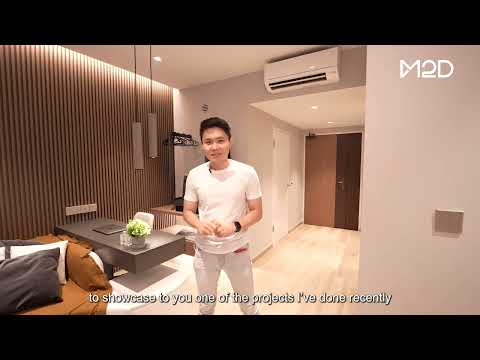 [Walk and Talk] 490 sqft 2ROOM HDB HOME TOUR IN SINGAPORE| M2D Interior Design