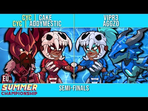 Addymestic & Cake vs Aggz0 & VipR3 - Semi-Finals - Summer Championship EU Top 8