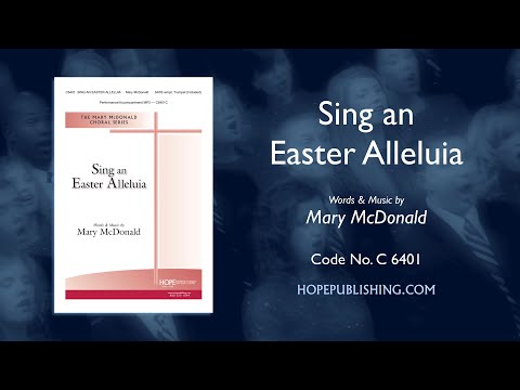 Sing an Easter Alleluia - Mary McDonald