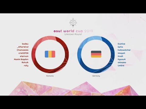 osu! World Cup 2019 Quarter Finals: Romania vs Germany