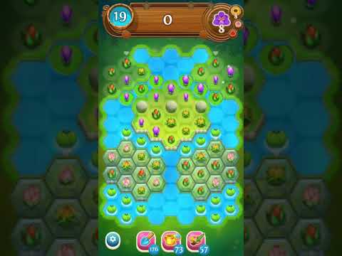 Blossom Blast Saga Level 2495 - NO BOOSTERS