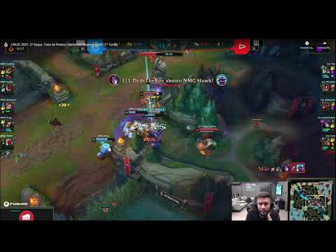 LOUD DUDSTHEBOY ANALISANDO A PLAY DELE NO CBLOL