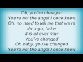 Etta James - You've Changed Lyrics
