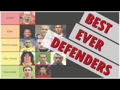 BEST EVER DEFENDERS | Tier List