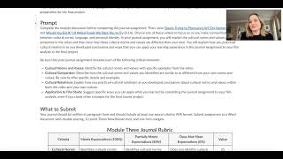 Week 3 Journal   Review
