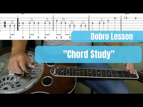 Chord Study | Open G Tuning | Dobro Lesson