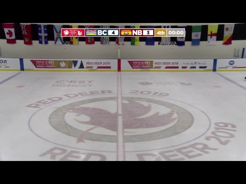 2019 CWG - Ringette - Game 19 - BC vs NB