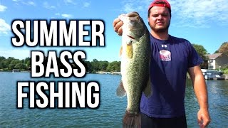 Summer Bass Fishing with Buzzbaits, Chatterbaits and Soft Plastics