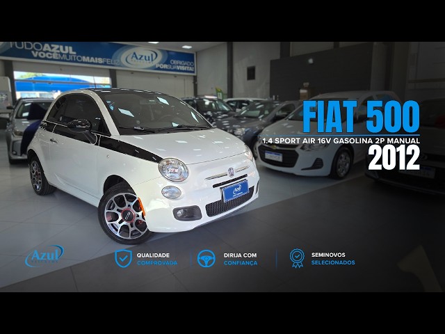 Vídeo FIAT 500 1.4 SPORT AIR 16V GASOLINA 2P MANUAL