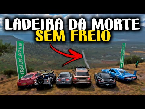LADEIRA SEM FREIO DE NISSAN GT-R - FORZA HORIZON 5 GAMEPLAY