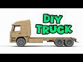 Diy A Cardboard Truck Diy Craft Ytrsblaster