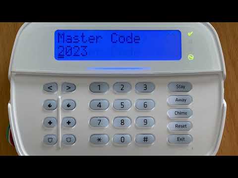 DSC NEO retrieves the master code