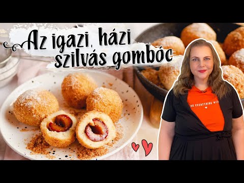 Szilvás gombóc házilag 🍽️ egyszerű recept