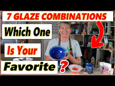 7 Glaze Combinations To Try - Which Ones Will You Choose