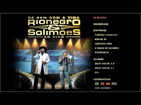 Rionegro & Solimões - DE BEM COM A VIDA - Ao Vivo