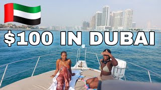What Can $100 Get YOU in DUBAI? Dubai brunch, Dubai Mall & Fountain show, etc