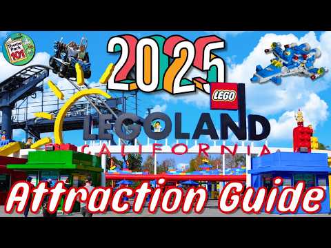LEGOLAND California RIDES & ATTRACTIONS - 2025 - Carlsbad, CALIFORNIA