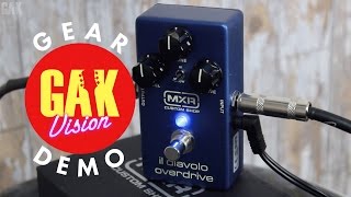 Video thumbnail for GAK DEMO : MXR CSP036 Il Diavolo Overdrive Pedal by GAK