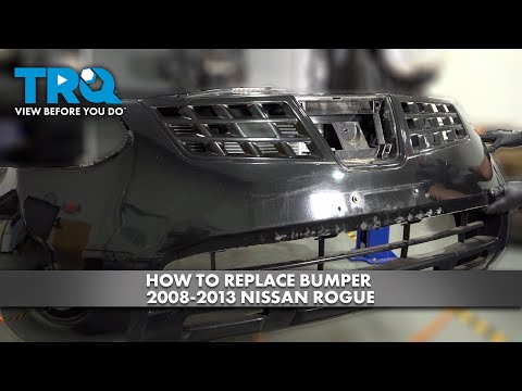 How to Replace Bumper 2008-2013 Nissan Rogue