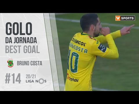 Golo da Jornada (Liga 20/21 #14): Bruno Costa (Paços de Ferreira)