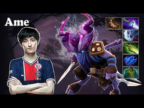 Ame - Riki Safelane with JT Timbersaw | Dota 2 7.29d Gameplay