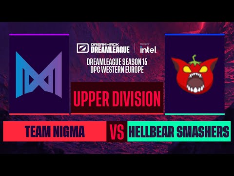 Dota2 - Team Nigma vs. Hellbear Smashers - Game 1 - DreamLeague S15 DPC WEU - Upper Division