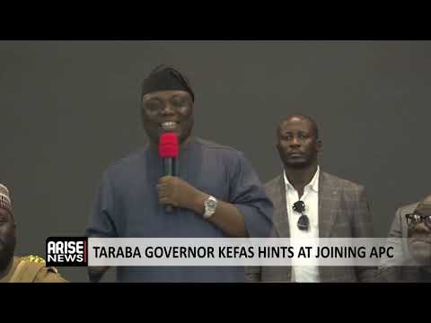 TARABA GOVERNOR KEFAS HINTS AT JOINING APC