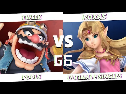 Glitch 6 SSBU - Tweek (Wario) VS Roxas (Zelda) Smash Ultimate Pools