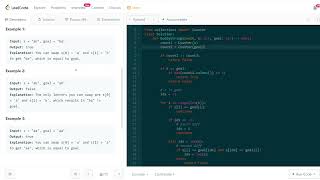 LeetCode 每日一題 Daily Challenge 859. Buddy Strings