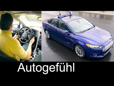 Ford Fusion Mondeo Hybrid Autonomous car research at University of Michigan 3D Map