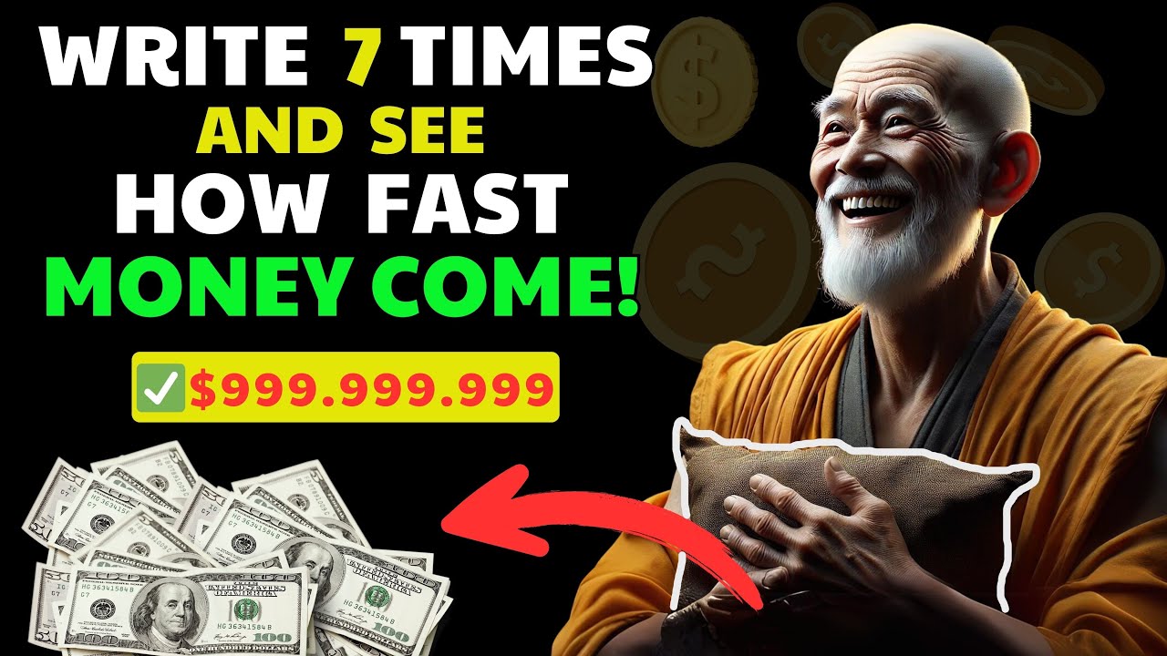 Write This 7 Times And Put Under Pillow, WATCH How FAST It Transforms Your Life | Buddhist Teachings