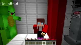 🤭🤭😋jj and Mikey_Family_Secret_Bunker_vs_Scary_Villagers_Battle_in_Minecraft_-_Maize#minecraft