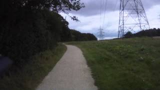 preview picture of video 'Cycling around Grafham Water - Full 10 mile loop'