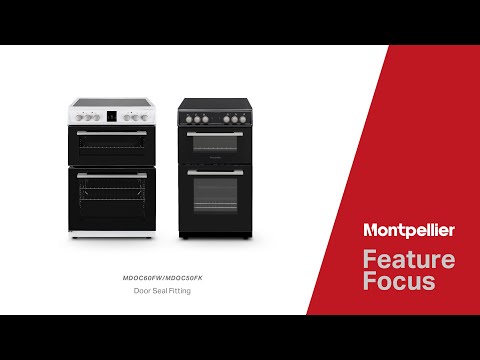 Montpellier Feature Focus, MDOC60FW & MDOC50FK Double Cooker - Door Seal Fitting