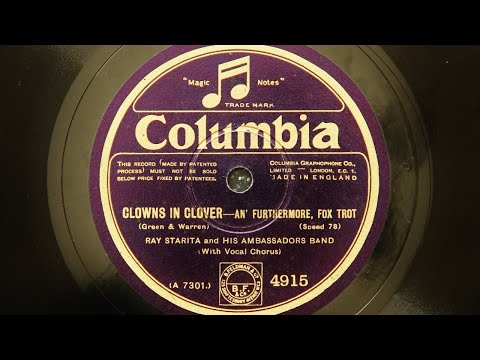 Ray Starita and His Ambassadors Band - An' Furthermore