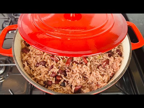 HOW TO MAKE JAMAICAN RICE AND PEAS