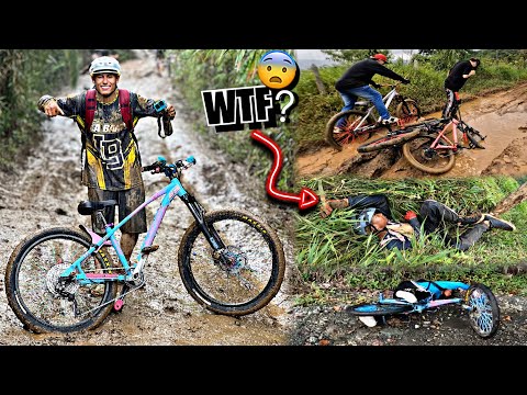 Está trocha no salió como lo esperábamos⛰️🔥😨