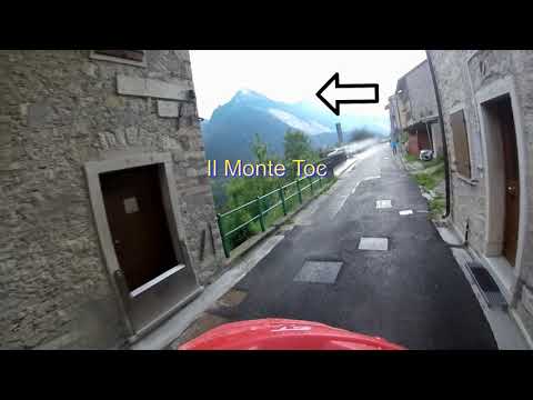 Rifugio Maniago da Erto in MTB 3, la città vecchia.