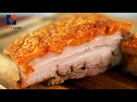 Easy Air Fryer Crispy Pork Belly that's Ready in 1 Hour