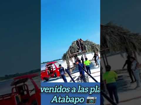 bienvenidos a las playas de Atabapo, estado Amazonas.