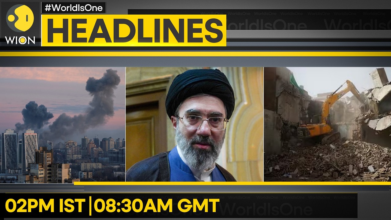 MCD Demolition Drive Underway In Delhi | Russia, Ukraine Trade Deadly Drone Strikes | WION Headlines